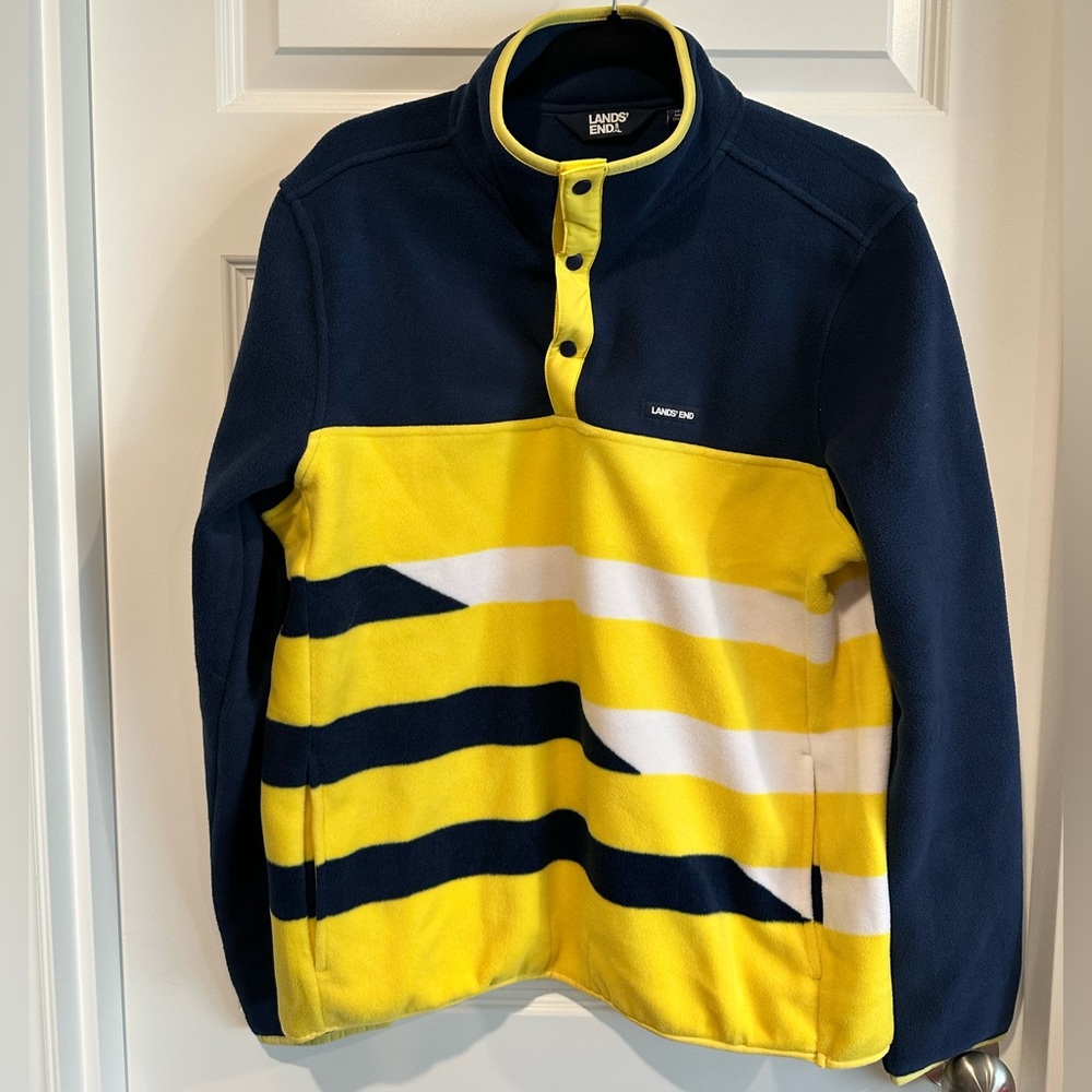 Lands’ End Men’s Fleece Pullover - EUC